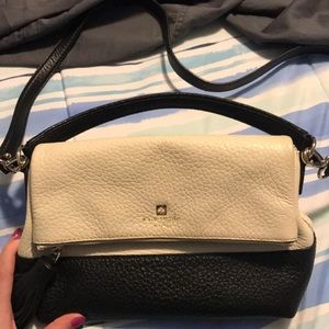 Authentic black and white Kate Spade crossbody